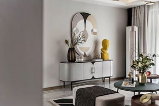 高级灰 西安装修设计中的永恒生命力